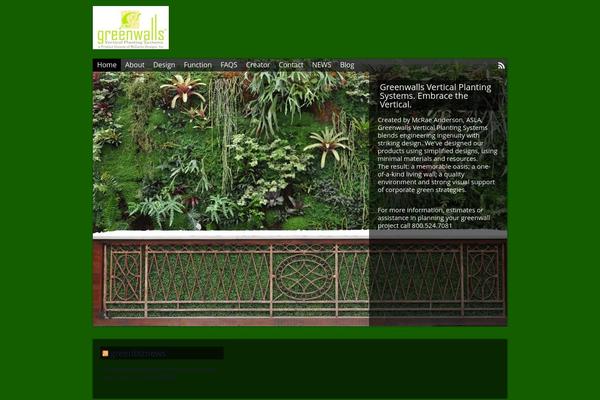 greenwalls.com site used Responsive-visual