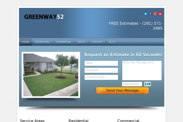 Local Business theme site design template sample