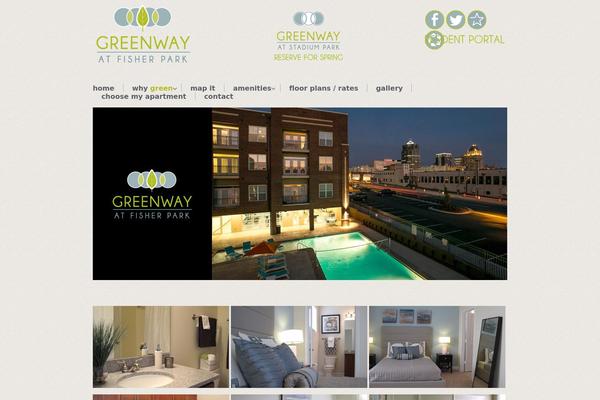 greenwayatfisherpark.com site used Greenway