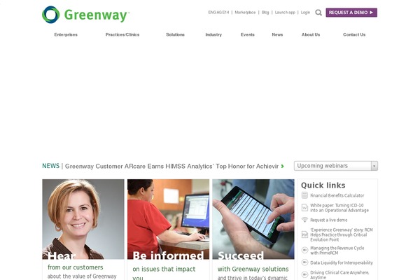 greenway theme websites examples