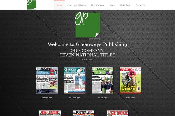Quickstep theme site design template sample