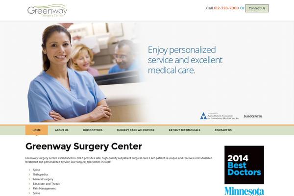greenwaysurgerycenter.com site used Scahealth-network