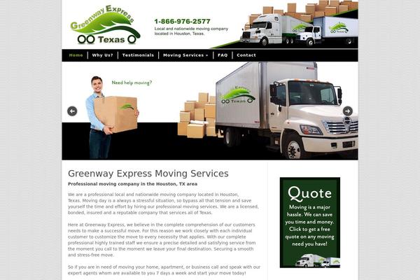 Modernize theme site design template sample