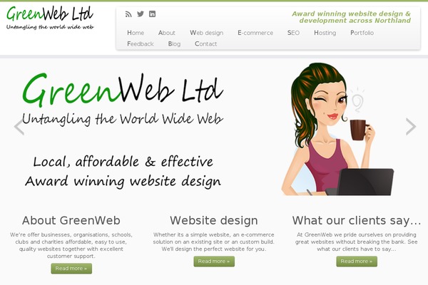 Avada theme site design template sample