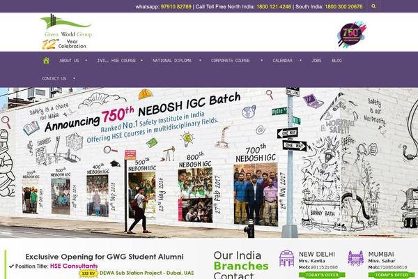 greenwgroup.co.in site used Gwg-theme