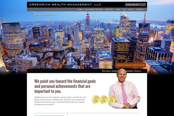 Greenwich theme site design template sample