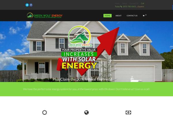 Total theme site design template sample