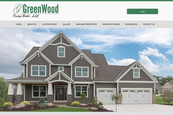 Greenwood theme site design template sample