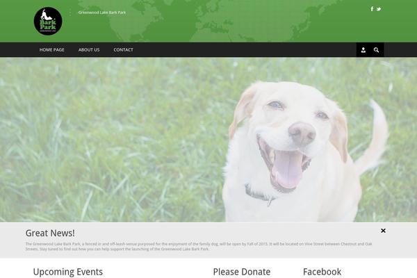 greenwoodlakebarkpark.org site used Help