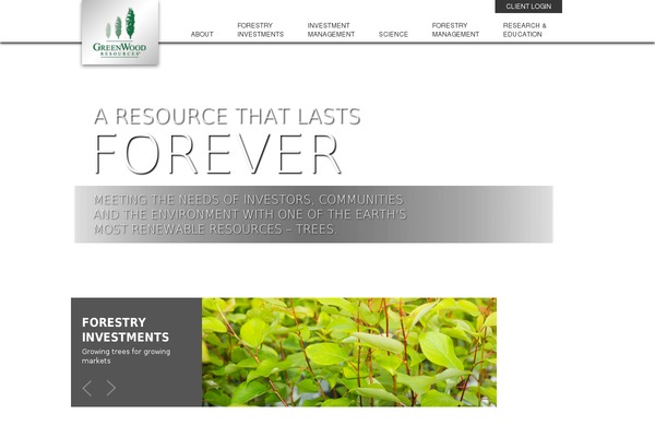 Greenwood theme site design template sample
