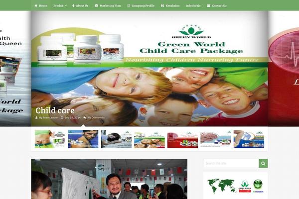 MagXP theme theme site design template sample