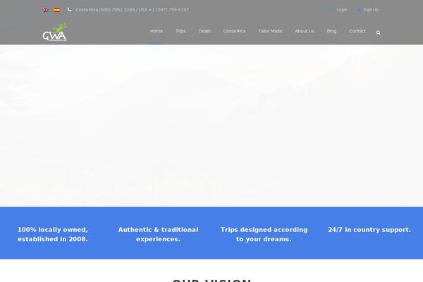 Tour Package v1.01 theme site design template sample
