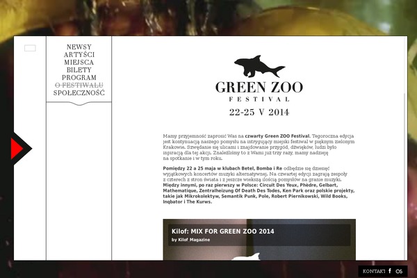 greenzoofestival.pl site used Greenzoofestival2019