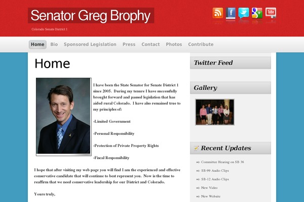 Absolum theme site design template sample