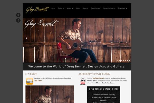 Woodstock theme site design template sample