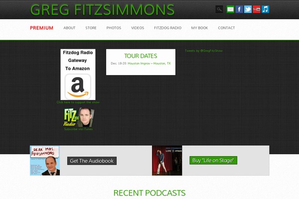 Site using Widgets on Pages plugin