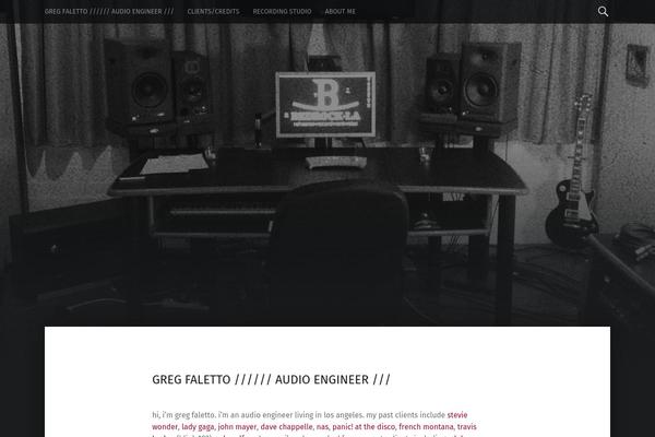 Modern theme site design template sample