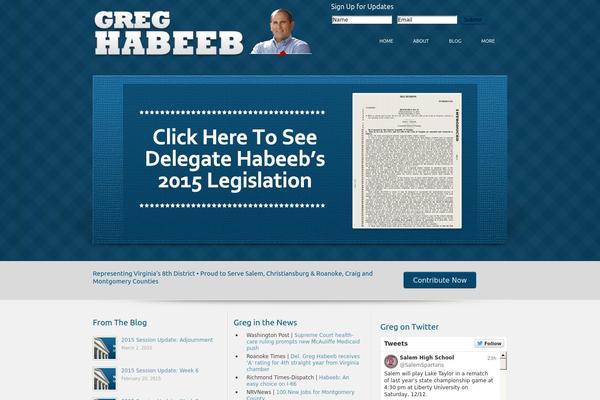 greghabeeb.com site used Socialite