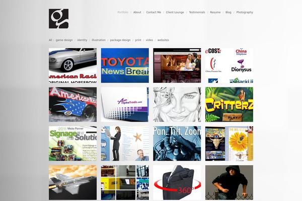 Garnish theme site design template sample