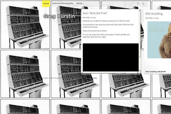 gregkurstin.com site used Shelf_pro