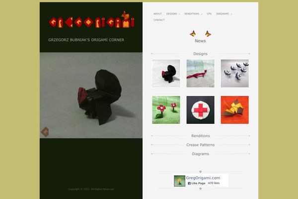 Coral theme site design template sample