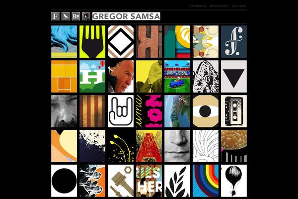 gregorsamsa.org site used Gregor