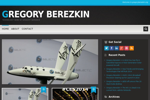 Bueno theme site design template sample