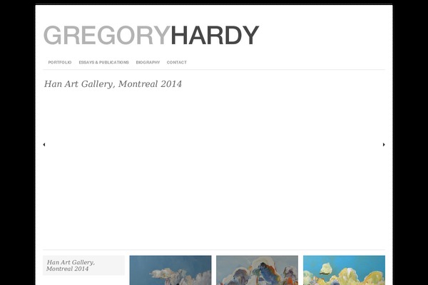 gregoryhardy.com site used Organic_portfolio_white_v2