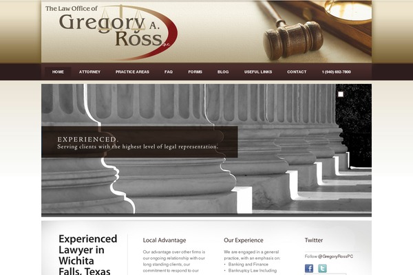 Business Portfolio theme site design template sample