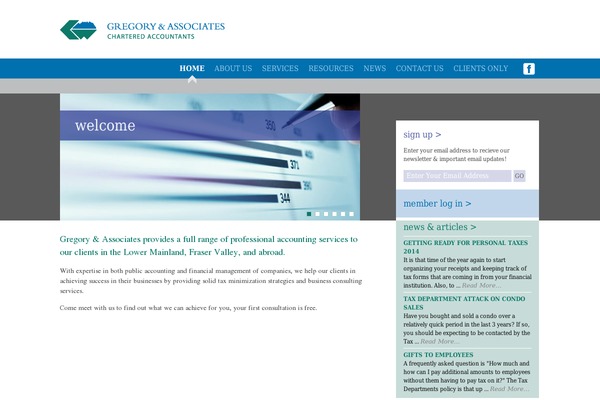 gregorywhittle.ca site used Gw