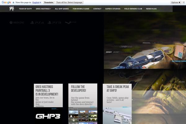 Bingo theme site design template sample