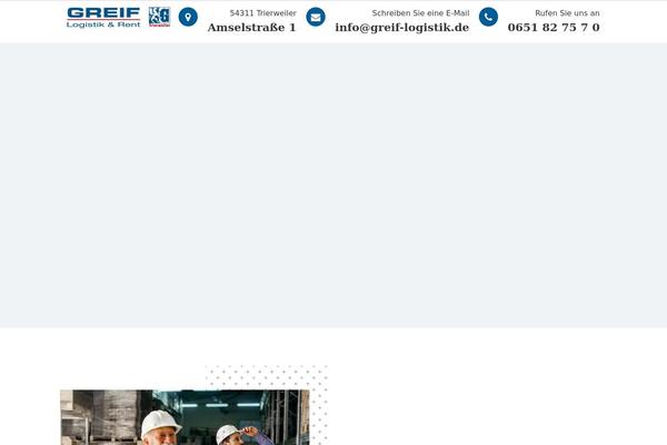 Industroz-child theme site design template sample