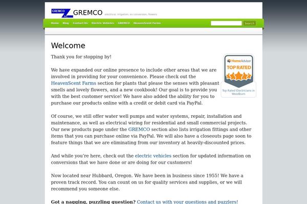 gremcoinc.com site used Cordobo-gremco