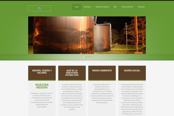 Breath theme site design template sample