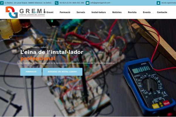 Bridge theme site design template sample