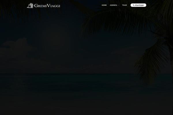 Altair theme site design template sample