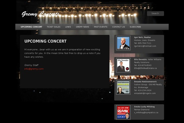 Catch Box theme site design template sample