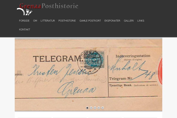 grenaaposthistorie.dk site used isis