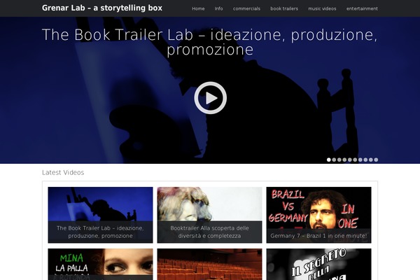Focus theme site design template sample