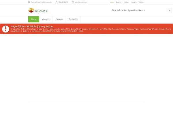 Eco Nature theme site design template sample