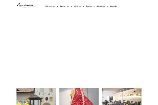 Piquant theme site design template sample
