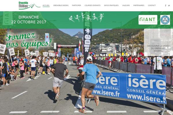 grenoble-ekiden.fr site used Trail
