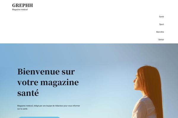 Astra theme site design template sample