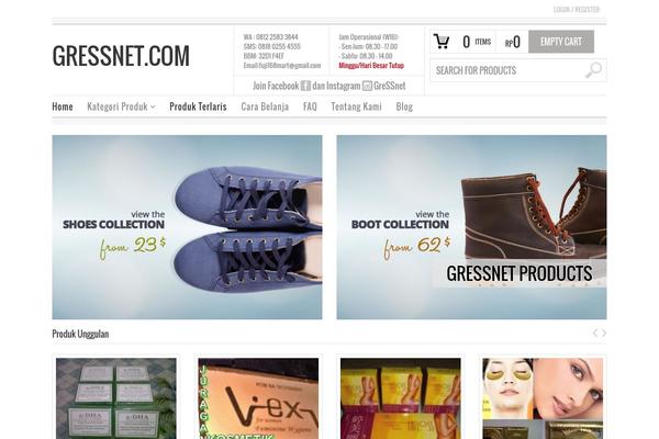 Bazar theme site design template sample