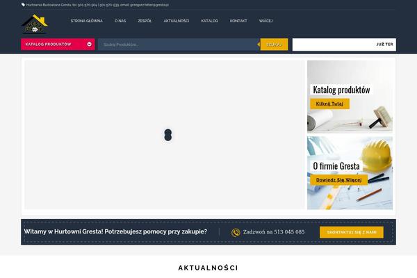 gresta.pl site used Infystore