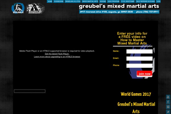 Parabola theme site design template sample