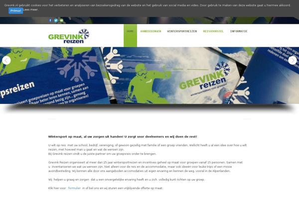 grevink.nl site used Tour Package
