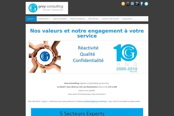 Response theme site design template sample