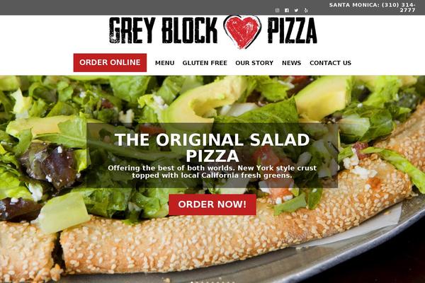 greyblockpizza.com site used Greyblockpizza