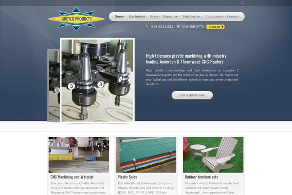 greycoproducts.com site used Upscale